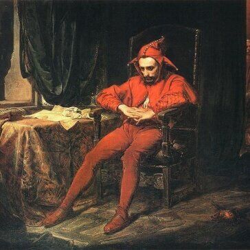 Famous Jester Painting from 1862